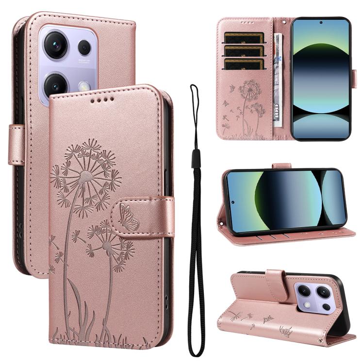 Dandelion Embossed Pattern Flip Leather Phone Case, For Xiaomi 17 Max 5G, For Xiaomi 17T Pro 5G Global, For Xiaomi 17T 5G Global, For Xiaomi Poco X8 Pro Max 5G, For Xiaomi Poco X8 Pro 5G, For Xiaomi 17 Ultra, For Xiaomi 17 Pro Max, For Xiaomi 17       ...