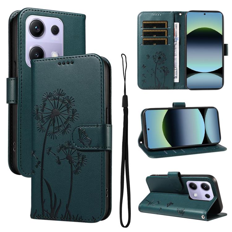 Dandelion Embossed Pattern Flip Leather Phone Case, For Xiaomi 17 Max 5G, For Xiaomi 17T Pro 5G Global, For Xiaomi 17T 5G Global, For Xiaomi Poco X8 Pro Max 5G, For Xiaomi Poco X8 Pro 5G, For Xiaomi 17 Ultra, For Xiaomi 17 Pro Max, For Xiaomi 17       ...