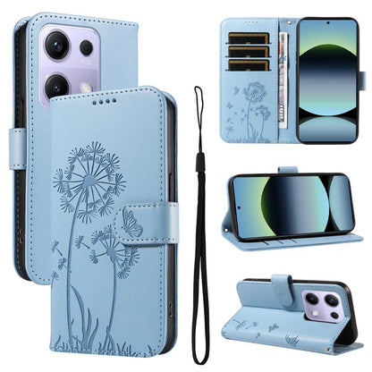 Dandelion Embossed Pattern Flip Leather Phone Case, For Xiaomi 17 Max 5G, For Xiaomi 17T Pro 5G Global, For Xiaomi 17T 5G Global, For Xiaomi Poco X8 Pro Max 5G, For Xiaomi Poco X8 Pro 5G, For Xiaomi 17 Ultra, For Xiaomi 17 Pro Max, For Xiaomi 17       ...