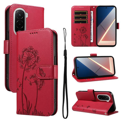 Dandelion Embossed Pattern Flip Leather Phone Case, For Xiaomi 17 Max 5G, For Xiaomi 17T Pro 5G Global, For Xiaomi 17T 5G Global, For Xiaomi Poco X8 Pro Max 5G, For Xiaomi Poco X8 Pro 5G, For Xiaomi 17 Ultra, For Xiaomi 17 Pro Max, For Xiaomi 17       ...