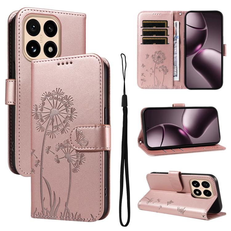 Dandelion Embossed Pattern Flip Leather Phone Case, For Xiaomi 17 Max 5G, For Xiaomi 17T Pro 5G Global, For Xiaomi 17T 5G Global, For Xiaomi Poco X8 Pro Max 5G, For Xiaomi Poco X8 Pro 5G, For Xiaomi 17 Ultra, For Xiaomi 17 Pro Max, For Xiaomi 17       ...
