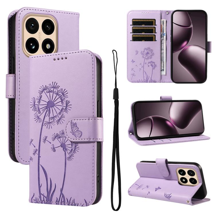 Dandelion Embossed Pattern Flip Leather Phone Case, For Xiaomi 17 Max 5G, For Xiaomi 17T Pro 5G Global, For Xiaomi 17T 5G Global, For Xiaomi Poco X8 Pro Max 5G, For Xiaomi Poco X8 Pro 5G, For Xiaomi 17 Ultra, For Xiaomi 17 Pro Max, For Xiaomi 17       ...