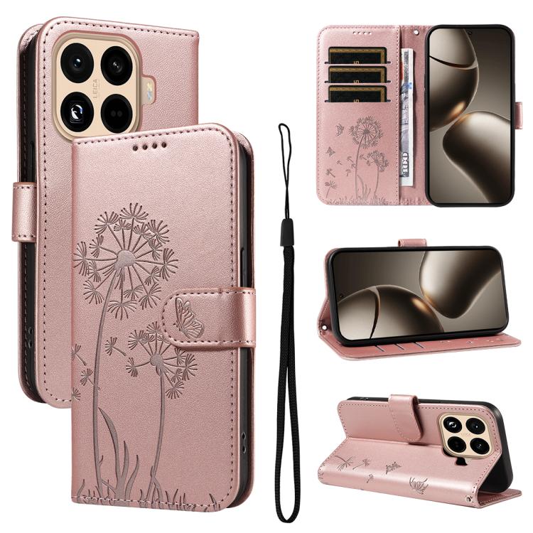Dandelion Embossed Pattern Flip Leather Phone Case, For Xiaomi 17 Max 5G, For Xiaomi 17T Pro 5G Global, For Xiaomi 17T 5G Global, For Xiaomi Poco X8 Pro Max 5G, For Xiaomi Poco X8 Pro 5G, For Xiaomi 17 Ultra, For Xiaomi 17 Pro Max, For Xiaomi 17       ...