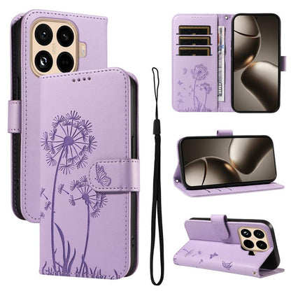 Dandelion Embossed Pattern Flip Leather Phone Case, For Xiaomi 17 Max 5G, For Xiaomi 17T Pro 5G Global, For Xiaomi 17T 5G Global, For Xiaomi Poco X8 Pro Max 5G, For Xiaomi Poco X8 Pro 5G, For Xiaomi 17 Ultra, For Xiaomi 17 Pro Max, For Xiaomi 17       ...