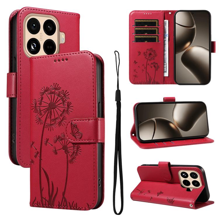 Dandelion Embossed Pattern Flip Leather Phone Case, For Xiaomi 17 Max 5G, For Xiaomi 17T Pro 5G Global, For Xiaomi 17T 5G Global, For Xiaomi Poco X8 Pro Max 5G, For Xiaomi Poco X8 Pro 5G, For Xiaomi 17 Ultra, For Xiaomi 17 Pro Max, For Xiaomi 17       ...