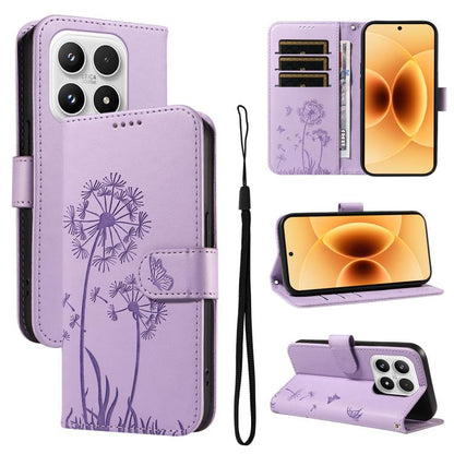 Dandelion Embossed Pattern Flip Leather Phone Case, For Xiaomi 17 Max 5G, For Xiaomi 17T Pro 5G Global, For Xiaomi 17T 5G Global, For Xiaomi Poco X8 Pro Max 5G, For Xiaomi Poco X8 Pro 5G, For Xiaomi 17 Ultra, For Xiaomi 17 Pro Max, For Xiaomi 17       ...