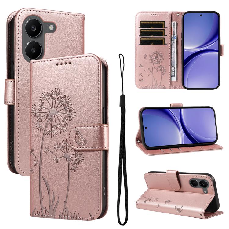 Dandelion Embossed Pattern Flip Leather Phone Case, For Xiaomi 17 Max 5G, For Xiaomi 17T Pro 5G Global, For Xiaomi 17T 5G Global, For Xiaomi Poco X8 Pro Max 5G, For Xiaomi Poco X8 Pro 5G, For Xiaomi 17 Ultra, For Xiaomi 17 Pro Max, For Xiaomi 17       ...