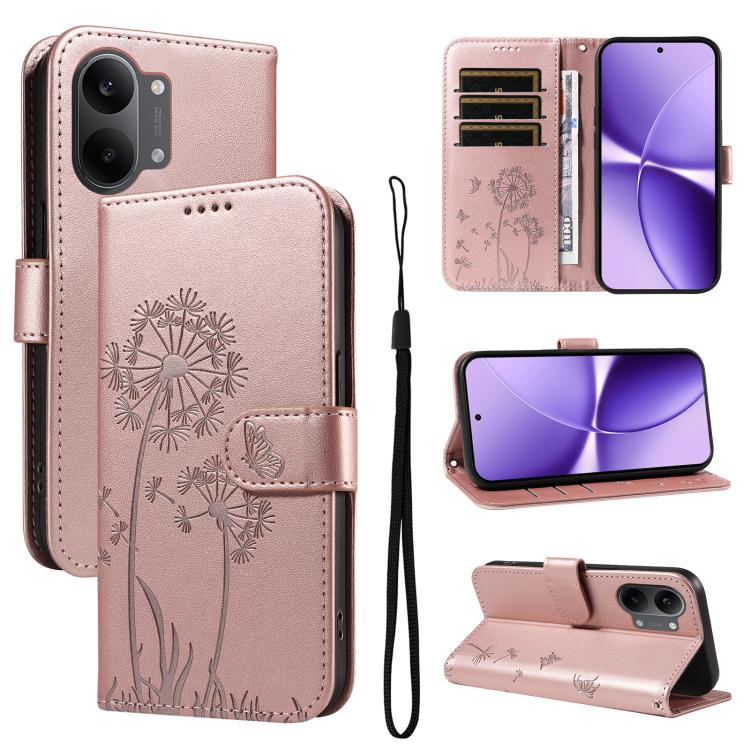 Dandelion Embossed Pattern Flip Leather Phone Case, For Xiaomi 17 Max 5G, For Xiaomi 17T Pro 5G Global, For Xiaomi 17T 5G Global, For Xiaomi Poco X8 Pro Max 5G, For Xiaomi Poco X8 Pro 5G, For Xiaomi 17 Ultra, For Xiaomi 17 Pro Max, For Xiaomi 17       ...