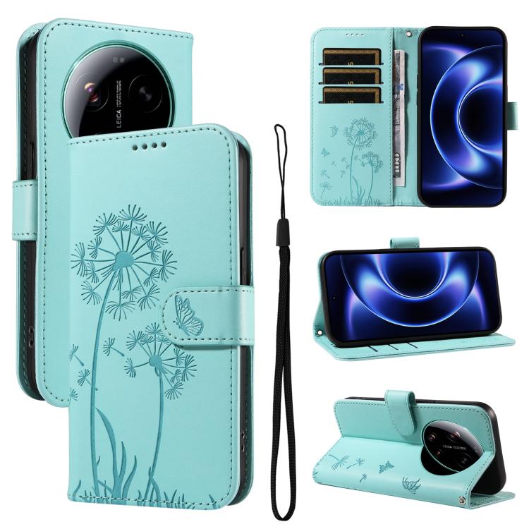 Dandelion Embossed Pattern Flip Leather Phone Case, For Xiaomi 17 Max 5G, For Xiaomi 17T Pro 5G Global, For Xiaomi 17T 5G Global, For Xiaomi Poco X8 Pro Max 5G, For Xiaomi Poco X8 Pro 5G, For Xiaomi 17 Ultra, For Xiaomi 17 Pro Max, For Xiaomi 17       ...