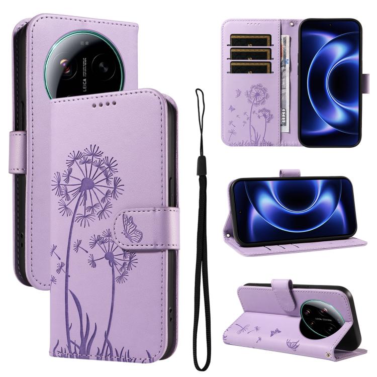 Dandelion Embossed Pattern Flip Leather Phone Case, For Xiaomi 17 Max 5G, For Xiaomi 17T Pro 5G Global, For Xiaomi 17T 5G Global, For Xiaomi Poco X8 Pro Max 5G, For Xiaomi Poco X8 Pro 5G, For Xiaomi 17 Ultra, For Xiaomi 17 Pro Max, For Xiaomi 17       ...
