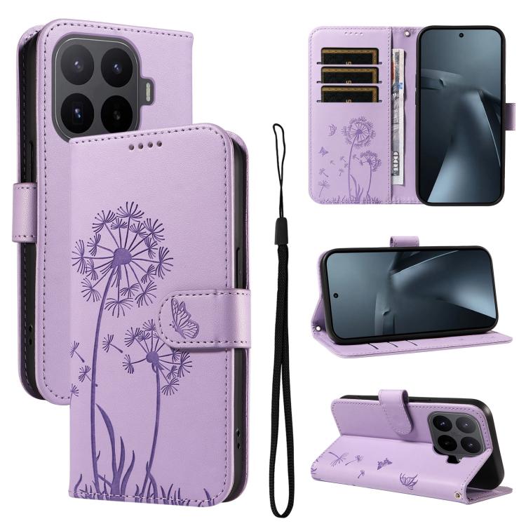 Dandelion Embossed Pattern Flip Leather Phone Case, For Xiaomi 17 Max 5G, For Xiaomi 17T Pro 5G Global, For Xiaomi 17T 5G Global, For Xiaomi Poco X8 Pro Max 5G, For Xiaomi Poco X8 Pro 5G, For Xiaomi 17 Ultra, For Xiaomi 17 Pro Max, For Xiaomi 17       ...