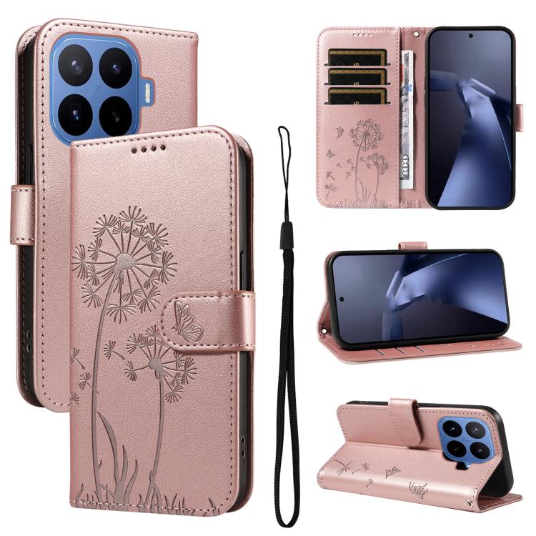 Dandelion Embossed Pattern Flip Leather Phone Case, For Xiaomi 17 Max 5G, For Xiaomi 17T Pro 5G Global, For Xiaomi 17T 5G Global, For Xiaomi Poco X8 Pro Max 5G, For Xiaomi Poco X8 Pro 5G, For Xiaomi 17 Ultra, For Xiaomi 17 Pro Max, For Xiaomi 17       ...
