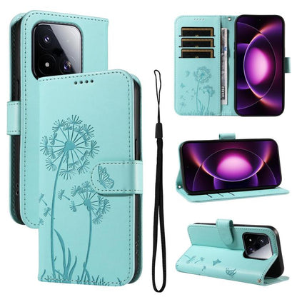 Dandelion Embossed Pattern Flip Leather Phone Case, For Xiaomi 17 Max 5G, For Xiaomi 17T Pro 5G Global, For Xiaomi 17T 5G Global, For Xiaomi Poco X8 Pro Max 5G, For Xiaomi Poco X8 Pro 5G, For Xiaomi 17 Ultra, For Xiaomi 17 Pro Max, For Xiaomi 17       ...