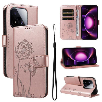 Dandelion Embossed Pattern Flip Leather Phone Case, For Xiaomi 17 Max 5G, For Xiaomi 17T Pro 5G Global, For Xiaomi 17T 5G Global, For Xiaomi Poco X8 Pro Max 5G, For Xiaomi Poco X8 Pro 5G, For Xiaomi 17 Ultra, For Xiaomi 17 Pro Max, For Xiaomi 17       ...