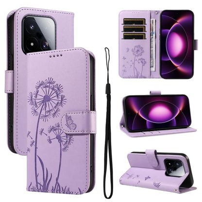 Dandelion Embossed Pattern Flip Leather Phone Case, For Xiaomi 17 Max 5G, For Xiaomi 17T Pro 5G Global, For Xiaomi 17T 5G Global, For Xiaomi Poco X8 Pro Max 5G, For Xiaomi Poco X8 Pro 5G, For Xiaomi 17 Ultra, For Xiaomi 17 Pro Max, For Xiaomi 17       ...