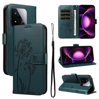 Dandelion Embossed Pattern Flip Leather Phone Case, For Xiaomi 17 Max 5G, For Xiaomi 17T Pro 5G Global, For Xiaomi 17T 5G Global, For Xiaomi Poco X8 Pro Max 5G, For Xiaomi Poco X8 Pro 5G, For Xiaomi 17 Ultra, For Xiaomi 17 Pro Max, For Xiaomi 17       ...