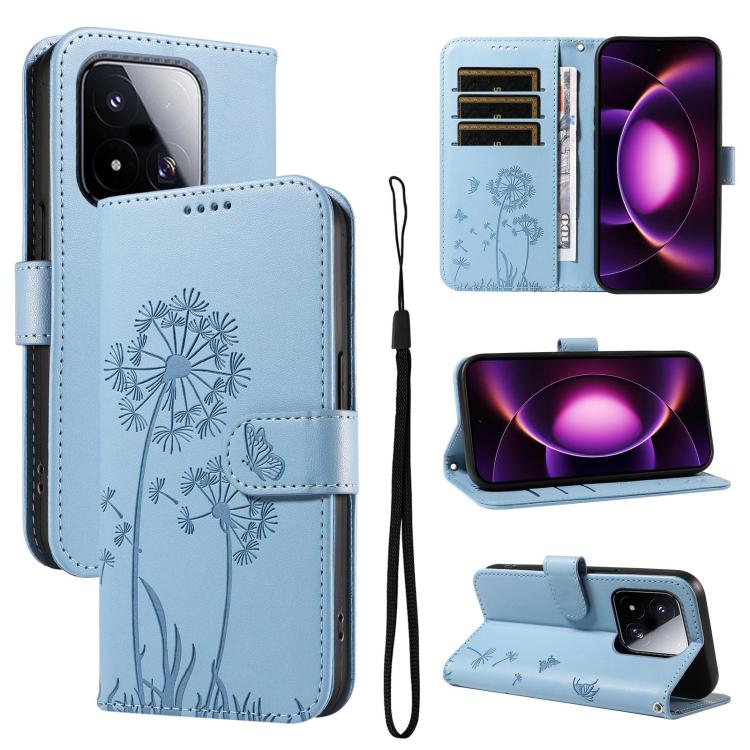 Dandelion Embossed Pattern Flip Leather Phone Case, For Xiaomi 17 Max 5G, For Xiaomi 17T Pro 5G Global, For Xiaomi 17T 5G Global, For Xiaomi Poco X8 Pro Max 5G, For Xiaomi Poco X8 Pro 5G, For Xiaomi 17 Ultra, For Xiaomi 17 Pro Max, For Xiaomi 17       ...