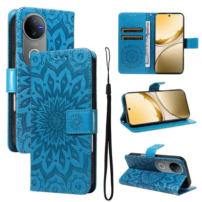 Embossed Sunflower Pattern Flip Leather Phone Case, For vivo Y05 4G / vivo Y21 5G 2026, For vivo V70 FE 5G, For vivo V70 5G Global / V70 Elite 5G, For vivo S50 Pro mini 5G, For vivo X300 Pro, For vivo X300, For vivo V60 Lite 4G                         ...