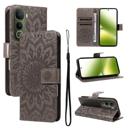 Embossed Sunflower Pattern Flip Leather Phone Case, For vivo Y05 4G / vivo Y21 5G 2026, For vivo V70 FE 5G, For vivo V70 5G Global / V70 Elite 5G, For vivo S50 Pro mini 5G, For vivo X300 Pro, For vivo X300, For vivo V60 Lite 4G                         ...
