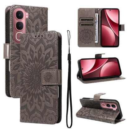 Embossed Sunflower Pattern Flip Leather Phone Case, For vivo Y05 4G / vivo Y21 5G 2026, For vivo V70 FE 5G, For vivo V70 5G Global / V70 Elite 5G, For vivo S50 Pro mini 5G, For vivo X300 Pro, For vivo X300, For vivo V60 Lite 4G                         ...