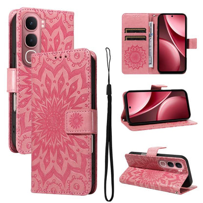 Embossed Sunflower Pattern Flip Leather Phone Case, For vivo Y05 4G / vivo Y21 5G 2026, For vivo V70 FE 5G, For vivo V70 5G Global / V70 Elite 5G, For vivo S50 Pro mini 5G, For vivo X300 Pro, For vivo X300, For vivo V60 Lite 4G                         ...