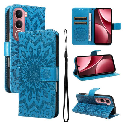 Embossed Sunflower Pattern Flip Leather Phone Case, For vivo Y05 4G / vivo Y21 5G 2026, For vivo V70 FE 5G, For vivo V70 5G Global / V70 Elite 5G, For vivo S50 Pro mini 5G, For vivo X300 Pro, For vivo X300, For vivo V60 Lite 4G                         ...
