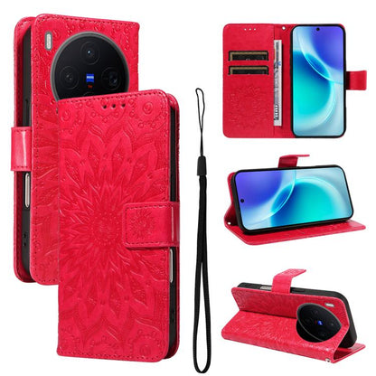 Embossed Sunflower Pattern Flip Leather Phone Case, For vivo Y05 4G / vivo Y21 5G 2026, For vivo V70 FE 5G, For vivo V70 5G Global / V70 Elite 5G, For vivo S50 Pro mini 5G, For vivo X300 Pro, For vivo X300, For vivo V60 Lite 4G                         ...