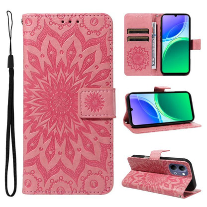 Embossed Sunflower Pattern Flip Leather Phone Case, For vivo Y05 4G / vivo Y21 5G 2026, For vivo V70 FE 5G, For vivo V70 5G Global / V70 Elite 5G, For vivo S50 Pro mini 5G, For vivo X300 Pro, For vivo X300, For vivo V60 Lite 4G                         ...