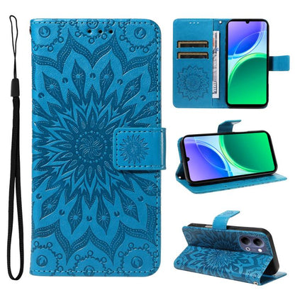 Embossed Sunflower Pattern Flip Leather Phone Case, For vivo Y05 4G / vivo Y21 5G 2026, For vivo V70 FE 5G, For vivo V70 5G Global / V70 Elite 5G, For vivo S50 Pro mini 5G, For vivo X300 Pro, For vivo X300, For vivo V60 Lite 4G                         ...