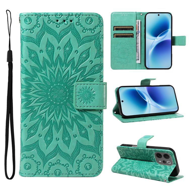 Embossed Sunflower Pattern Flip Leather Phone Case, For vivo Y05 4G / vivo Y21 5G 2026, For vivo V70 FE 5G, For vivo V70 5G Global / V70 Elite 5G, For vivo S50 Pro mini 5G, For vivo X300 Pro, For vivo X300, For vivo V60 Lite 4G                         ...