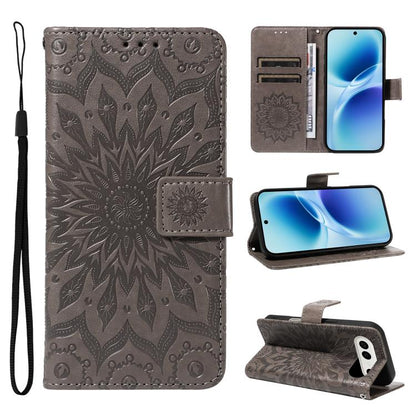 Embossed Sunflower Pattern Flip Leather Phone Case, For vivo Y05 4G / vivo Y21 5G 2026, For vivo V70 FE 5G, For vivo V70 5G Global / V70 Elite 5G, For vivo S50 Pro mini 5G, For vivo X300 Pro, For vivo X300, For vivo V60 Lite 4G                         ...