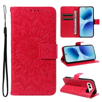 Embossed Sunflower Pattern Flip Leather Phone Case, For vivo Y05 4G / vivo Y21 5G 2026, For vivo V70 FE 5G, For vivo V70 5G Global / V70 Elite 5G, For vivo S50 Pro mini 5G, For vivo X300 Pro, For vivo X300, For vivo V60 Lite 4G                         ...
