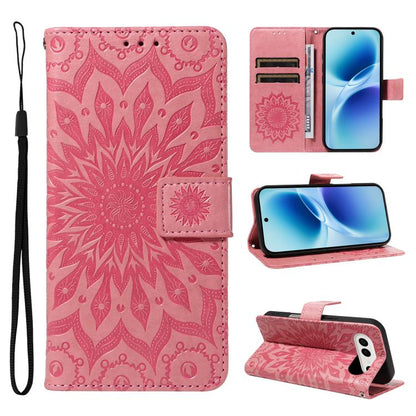 Embossed Sunflower Pattern Flip Leather Phone Case, For vivo Y05 4G / vivo Y21 5G 2026, For vivo V70 FE 5G, For vivo V70 5G Global / V70 Elite 5G, For vivo S50 Pro mini 5G, For vivo X300 Pro, For vivo X300, For vivo V60 Lite 4G                         ...