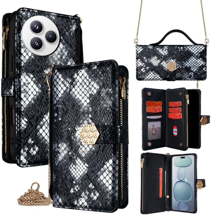 Crossbody Handle Snake Texture Leather Phone Case, For Xiaomi 17 Ultra, For Xiaomi 17 Pro Max, For Xiaomi 17 Pro, For Xiaomi 17, For Xiaomi Civi 5 Pro 5G, For Xiaomi 15 Ultra, For Xiaomi 14T Pro 5G, For Xiaomi 14T 5G