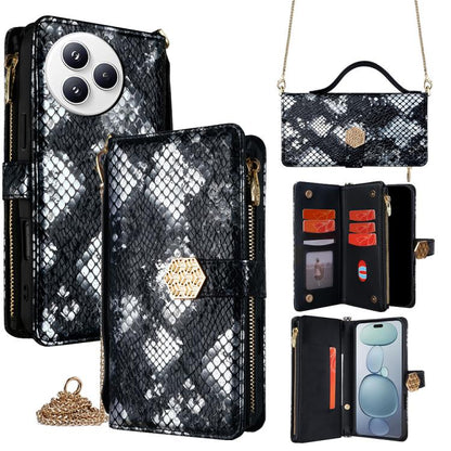 Crossbody Handle Snake Texture Leather Phone Case, For Xiaomi 17 Ultra, For Xiaomi 17 Pro Max, For Xiaomi 17 Pro, For Xiaomi 17, For Xiaomi Civi 5 Pro 5G, For Xiaomi 15 Ultra, For Xiaomi 14T Pro 5G, For Xiaomi 14T 5G