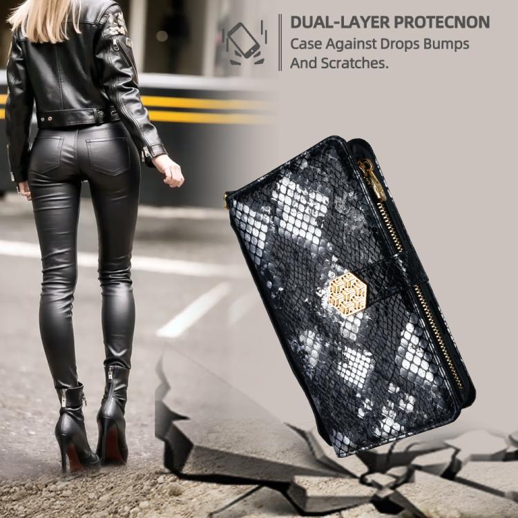 Crossbody Handle Snake Texture Leather Phone Case, For Xiaomi 17 Pro Max, For Xiaomi 17 Pro, For Xiaomi 17, For Xiaomi Civi 5 Pro 5G, For Xiaomi 15 Ultra, For Xiaomi 14T Pro 5G, For Xiaomi 14T 5G