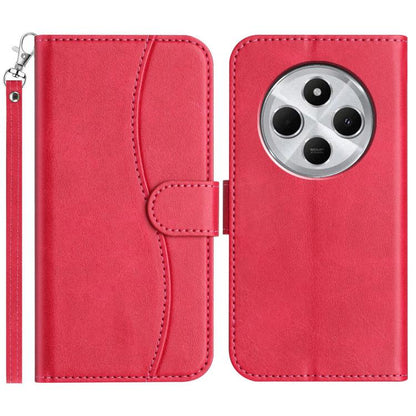 Dual-Folded S-shape Leather Phone Case, For Redmi K90 Pro Max / Poco F8 Ultra, For Redmi K90 / Poco F8 Pro, For Redmi 15C 5G / 4G EU 173mm, For Redmi 15 5G / 4G EU 171mm, For Redmi 15C 5G / 4G Global 171mm, For Redmi Note 14 Pro 4G                     ...