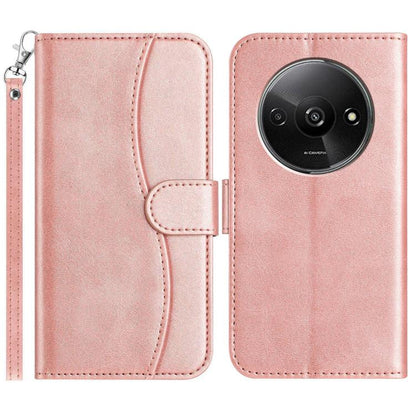 Dual-Folded S-shape Leather Phone Case, For Redmi K90 Pro Max / Poco F8 Ultra, For Redmi K90 / Poco F8 Pro, For Redmi 15C 5G / 4G EU 173mm, For Redmi 15 5G / 4G EU 171mm, For Redmi 15C 5G / 4G Global 171mm, For Redmi Note 14 Pro 4G                     ...