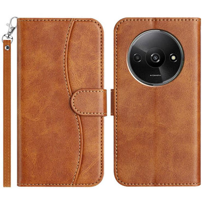 Dual-Folded S-shape Leather Phone Case, For Redmi K90 Pro Max / Poco F8 Ultra, For Redmi K90 / Poco F8 Pro, For Redmi 15C 5G / 4G EU 173mm, For Redmi 15 5G / 4G EU 171mm, For Redmi 15C 5G / 4G Global 171mm, For Redmi Note 14 Pro 4G                     ...
