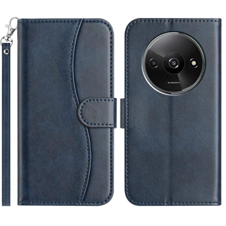 Dual-Folded S-shape Leather Phone Case, For Redmi K90 Pro Max / Poco F8 Ultra, For Redmi K90 / Poco F8 Pro, For Redmi 15C 5G / 4G EU 173mm, For Redmi 15 5G / 4G EU 171mm, For Redmi 15C 5G / 4G Global 171mm, For Redmi Note 14 Pro 4G                     ...