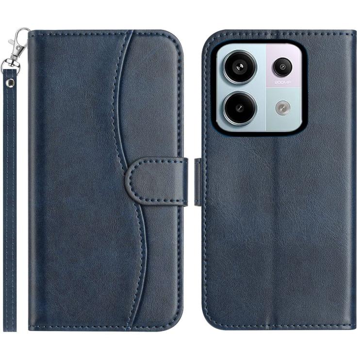 Dual-Folded S-shape Leather Phone Case, For Redmi K90 Pro Max / Poco F8 Ultra, For Redmi K90 / Poco F8 Pro, For Redmi 15C 5G / 4G EU 173mm, For Redmi 15 5G / 4G EU 171mm, For Redmi 15C 5G / 4G Global 171mm, For Redmi Note 14 Pro 4G                     ...