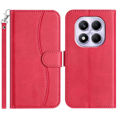 Dual-Folded S-shape Leather Phone Case, For Redmi K90 Pro Max / Poco F8 Ultra, For Redmi K90 / Poco F8 Pro, For Redmi 15C 5G / 4G EU 173mm, For Redmi 15 5G / 4G EU 171mm, For Redmi 15C 5G / 4G Global 171mm, For Redmi Note 14 Pro 4G                     ...