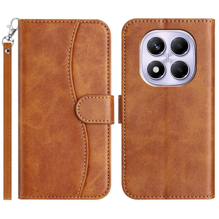 Dual-Folded S-shape Leather Phone Case, For Redmi K90 Pro Max / Poco F8 Ultra, For Redmi K90 / Poco F8 Pro, For Redmi 15C 5G / 4G EU 173mm, For Redmi 15 5G / 4G EU 171mm, For Redmi 15C 5G / 4G Global 171mm, For Redmi Note 14 Pro 4G                     ...