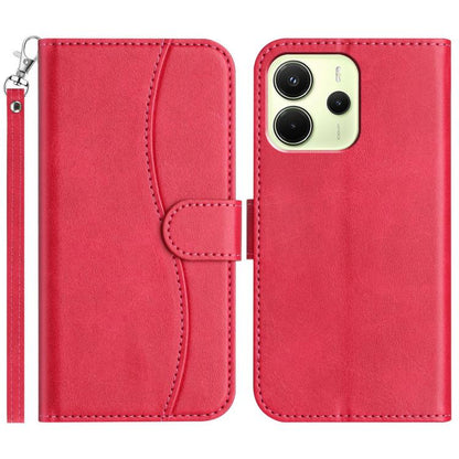 Dual-Folded S-shape Leather Phone Case, For Redmi K90 Pro Max / Poco F8 Ultra, For Redmi K90 / Poco F8 Pro, For Redmi 15C 5G / 4G EU 173mm, For Redmi 15 5G / 4G EU 171mm, For Redmi 15C 5G / 4G Global 171mm, For Redmi Note 14 Pro 4G                     ...