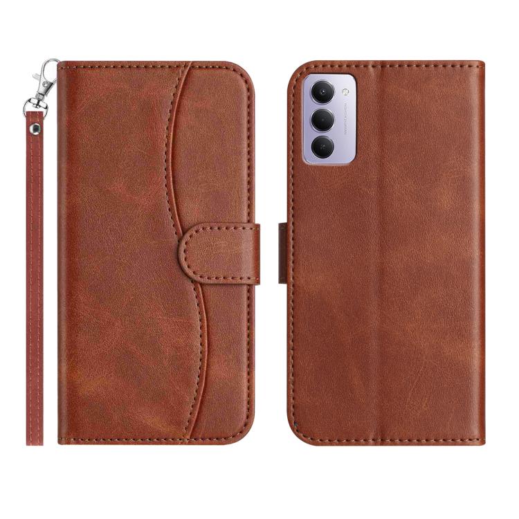 Dual-Folded S-shape Leather Phone Case, For Redmi K90 Pro Max / Poco F8 Ultra, For Redmi K90 / Poco F8 Pro, For Redmi 15C 5G / 4G EU 173mm, For Redmi 15 5G / 4G EU 171mm, For Redmi 15C 5G / 4G Global 171mm, For Redmi Note 14 Pro 4G                     ...