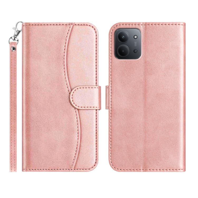 Dual-Folded S-shape Leather Phone Case, For Redmi K90 Pro Max / Poco F8 Ultra, For Redmi K90 / Poco F8 Pro, For Redmi 15C 5G / 4G EU 173mm, For Redmi 15 5G / 4G EU 171mm, For Redmi 15C 5G / 4G Global 171mm, For Redmi Note 14 Pro 4G                     ...
