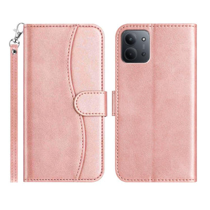 Dual-Folded S-shape Leather Phone Case, For Redmi K90 Pro Max / Poco F8 Ultra, For Redmi K90 / Poco F8 Pro, For Redmi 15C 5G / 4G EU 173mm, For Redmi 15 5G / 4G EU 171mm, For Redmi 15C 5G / 4G Global 171mm, For Redmi Note 14 Pro 4G                     ...