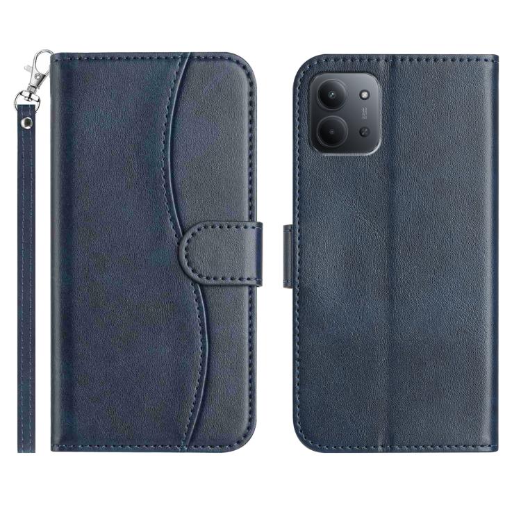 Dual-Folded S-shape Leather Phone Case, For Redmi K90 Pro Max / Poco F8 Ultra, For Redmi K90 / Poco F8 Pro, For Redmi 15C 5G / 4G EU 173mm, For Redmi 15 5G / 4G EU 171mm, For Redmi 15C 5G / 4G Global 171mm, For Redmi Note 14 Pro 4G                     ...