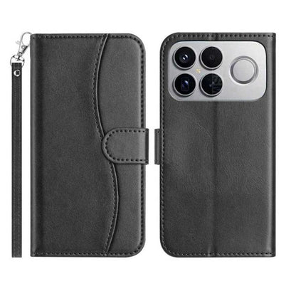 Dual-Folded S-shape Leather Phone Case, For Redmi K90 Pro Max / Poco F8 Ultra, For Redmi K90 / Poco F8 Pro, For Redmi 15C 5G / 4G EU 173mm, For Redmi 15 5G / 4G EU 171mm, For Redmi 15C 5G / 4G Global 171mm, For Redmi Note 14 Pro 4G                     ...