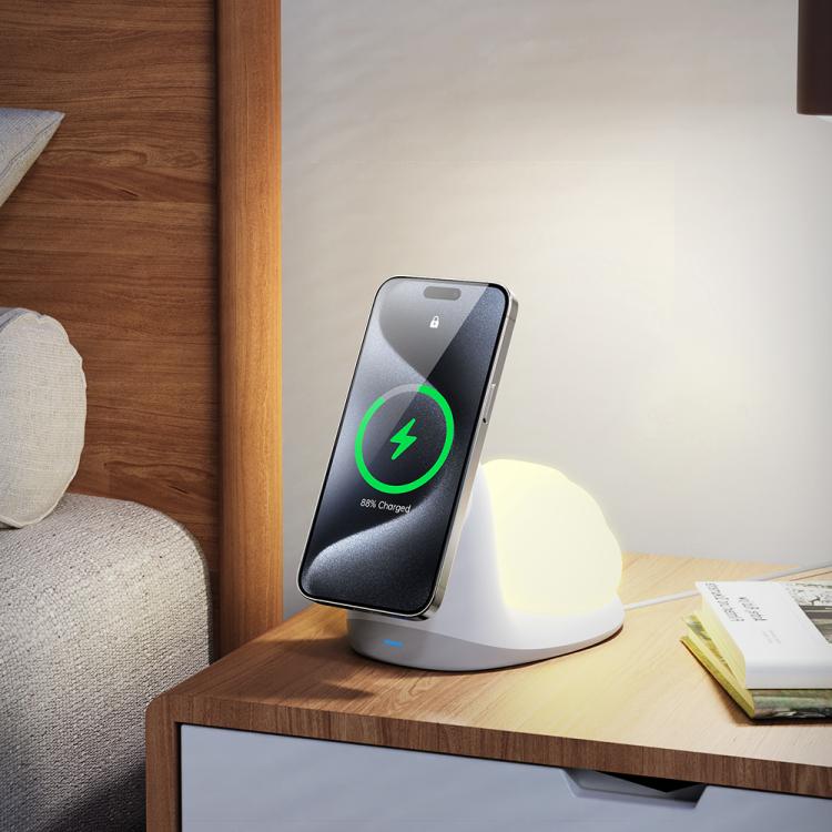 W11 Multifunctional Magnetic Wireless Charger with Night Light, W11